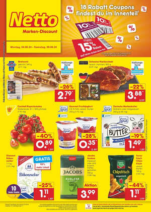 Netto Marken-Discount Prospekt zum Online Blättern