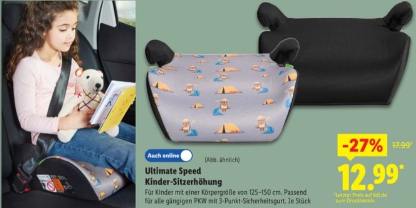 Auto-Kindersitz – Lidl Angebot ab 22.09.2025