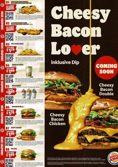 Burger King Coupons Gutscheine Pdf App Onlineprospekt