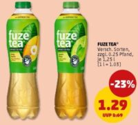Fuze Tea 1,25 l – PENNY