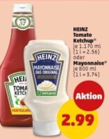 Heinz Tomato Ketchup oder Mayonnaise 1.170 ml – PENNY