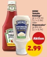 HEINZ Tomato Ketchup oder Mayonnaise 1170 ml – PENNY
