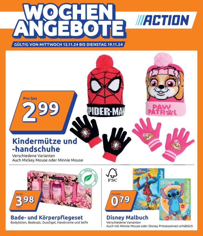 ACTION Prospekt Angebote ab 13.11.24 Onlineprospekt