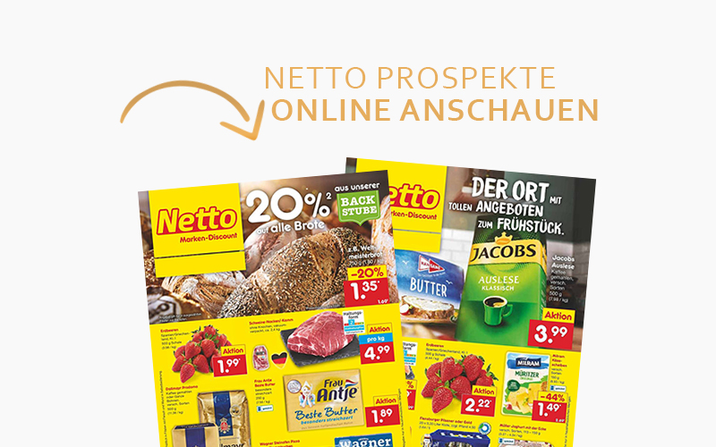 Prospekte von Netto online anschauen