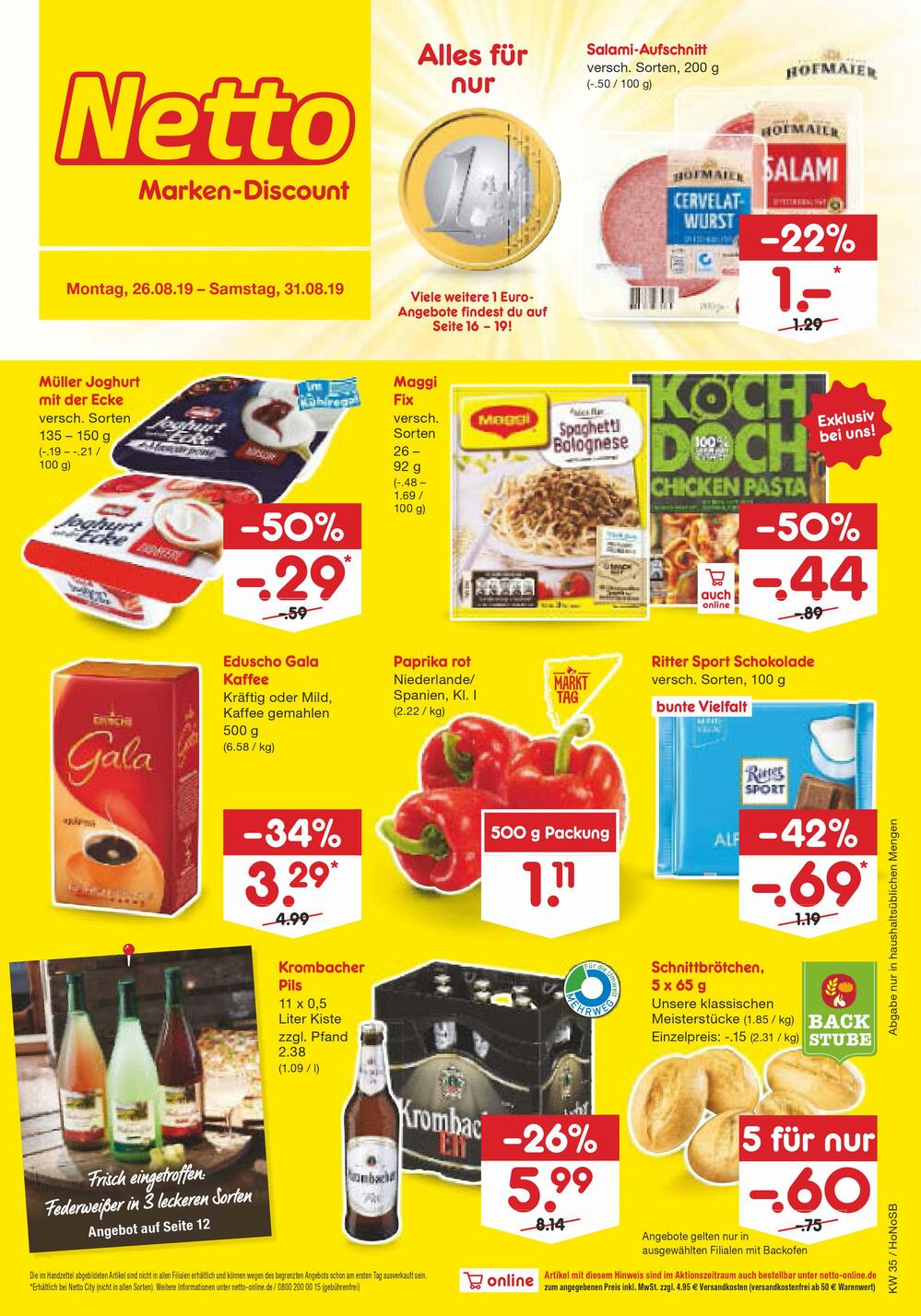 Fabelhafte Netto Prospekt Mnchengladbach Bild