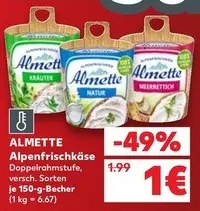 Almette Alpenfrischkäse