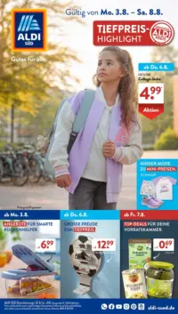 Aldi Süd Prospekt Cover ab 03.08.2026