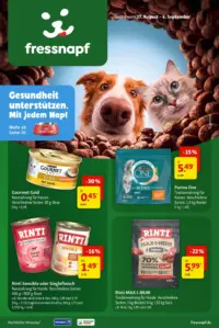 Fressnapf Prospekt Cover