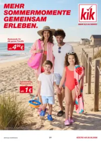 KiK Prospekt Cover ab 29.06.2026