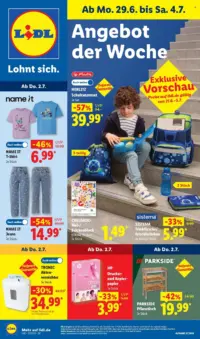 Lidl Prospekt Cover