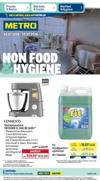 METRO Prospekt – Titelseite: METRO Nonfood Prospekt
