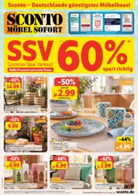 SCONTO Prospekt Cover