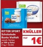 Ritter Sport Schokolade Bunte Vielfalt 100 g – Kaufland