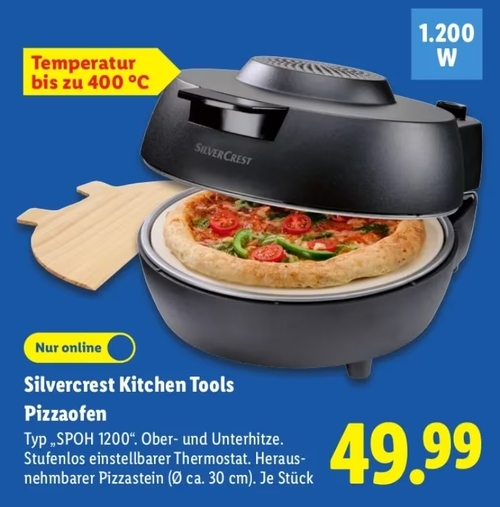 Silvercrest Pizzaofen – Lidl Angebot ab 06.10.2025